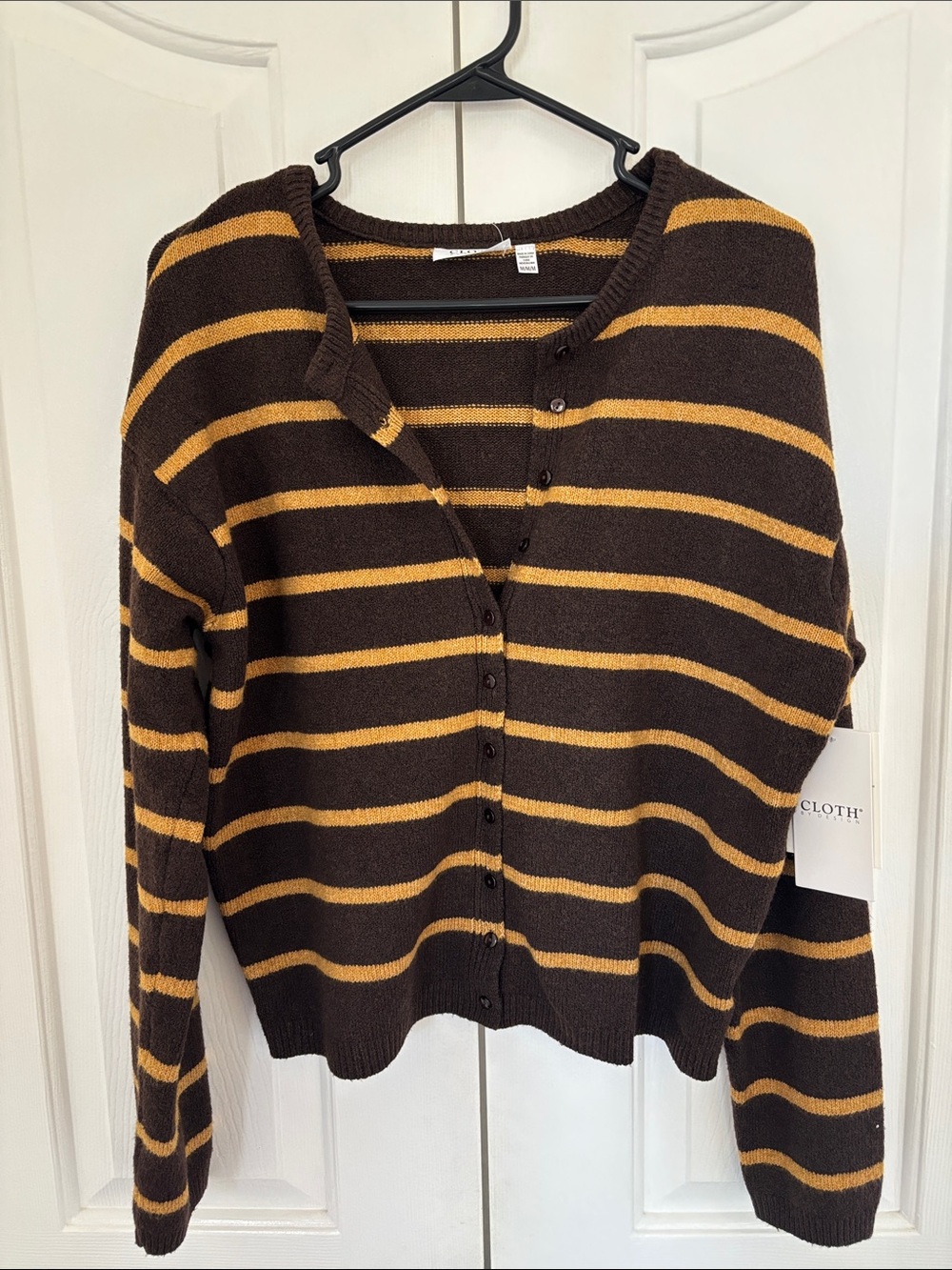 NWT Striped Fall Sweater